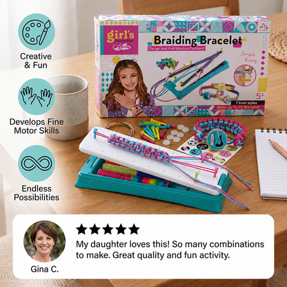 DIY Braiding Bracelet Kit