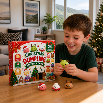 Mini Dumpling Squishy Toy Advent Calendar