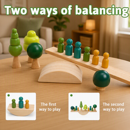 Montessori Wooden Seesaw Toy