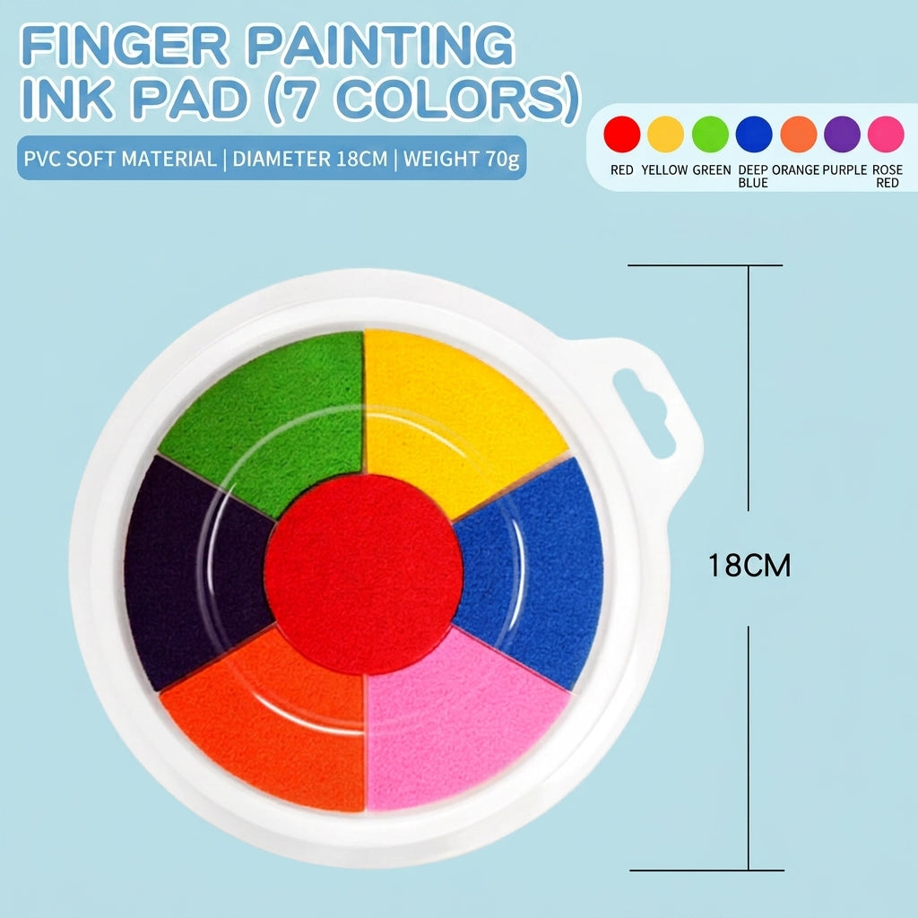 Finger paint drawing set for children