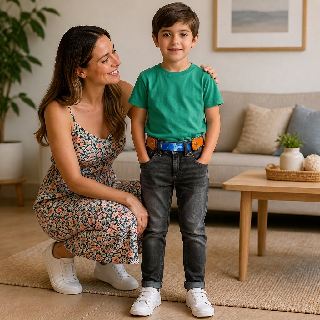 Comfortable elastic children's belts – suitable for all ages