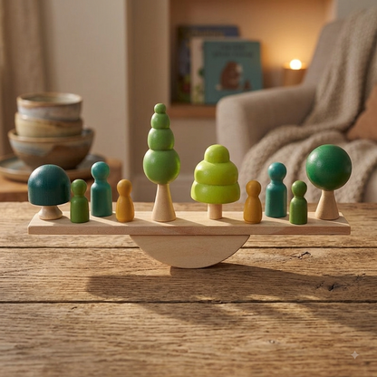 Montessori Wooden Seesaw Toy
