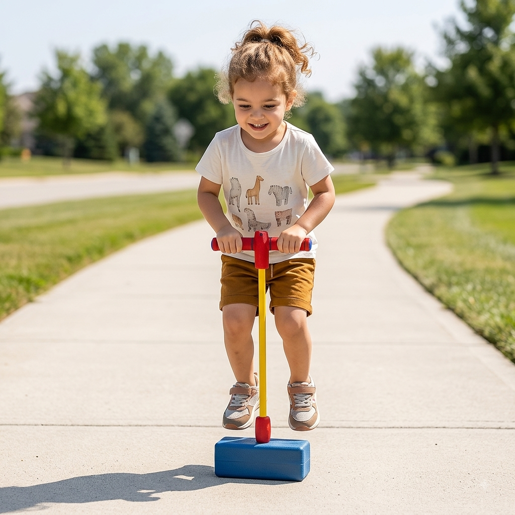 Foam children's pogo jumpers – jumping toy for indoors and outdoors