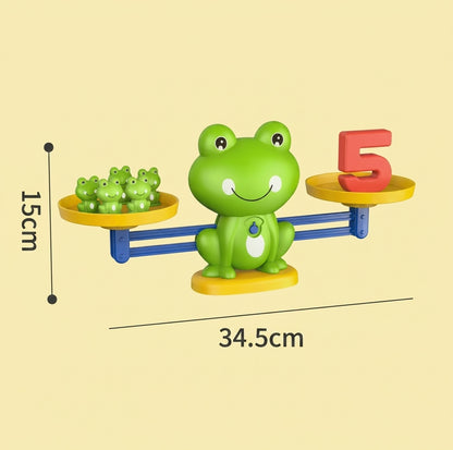 Mathematic Frog Balance Game