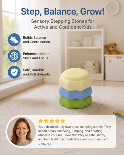 Sensory Stepping Stones for Kids