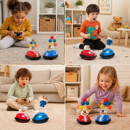 Bumper cars with skid function
