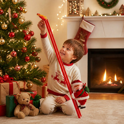 Leather Climbing Santa Claus