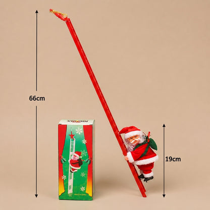 Leather Climbing Santa Claus