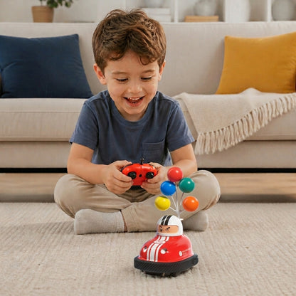 Bumper cars with skid function