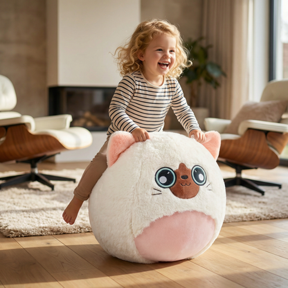 Inflatable Plush Hopping Animal for Kids – Bouncy Fun Toy