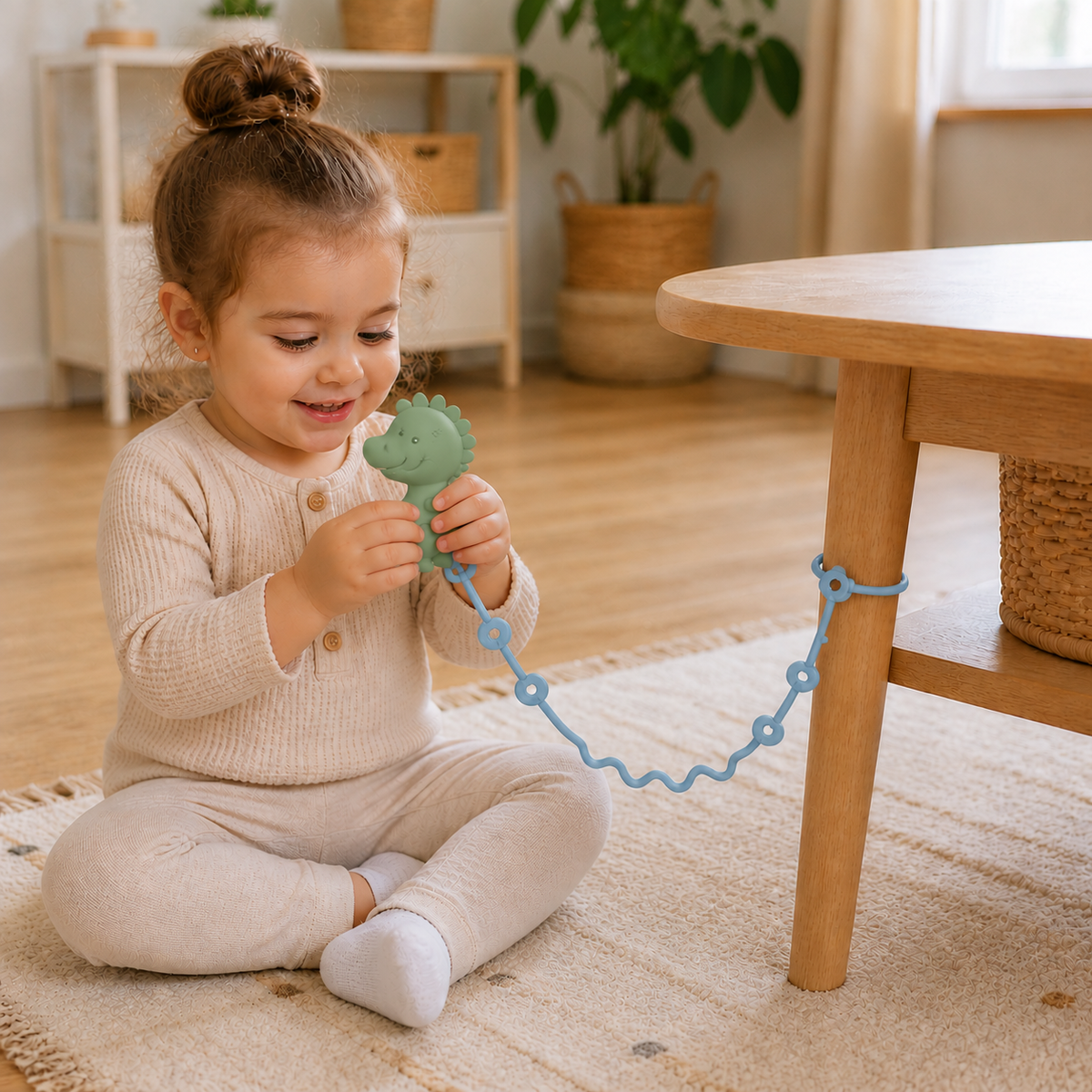 Universal Silicone Anti-Drop Toy & Pacifier Strap