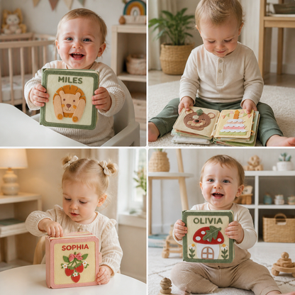 Kids Felt Book Personalized