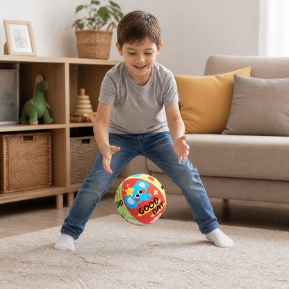 Soft & Safe Silent Indoor Play Ball for Kids
