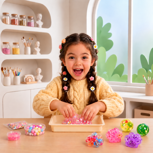 DIY Stress Ball Making Kit for Kids – Create Your Own Squishy Sensory Balls