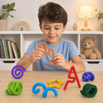 Sensory Fidget Sticks – Soothing Twisty Toys for Stress Relief