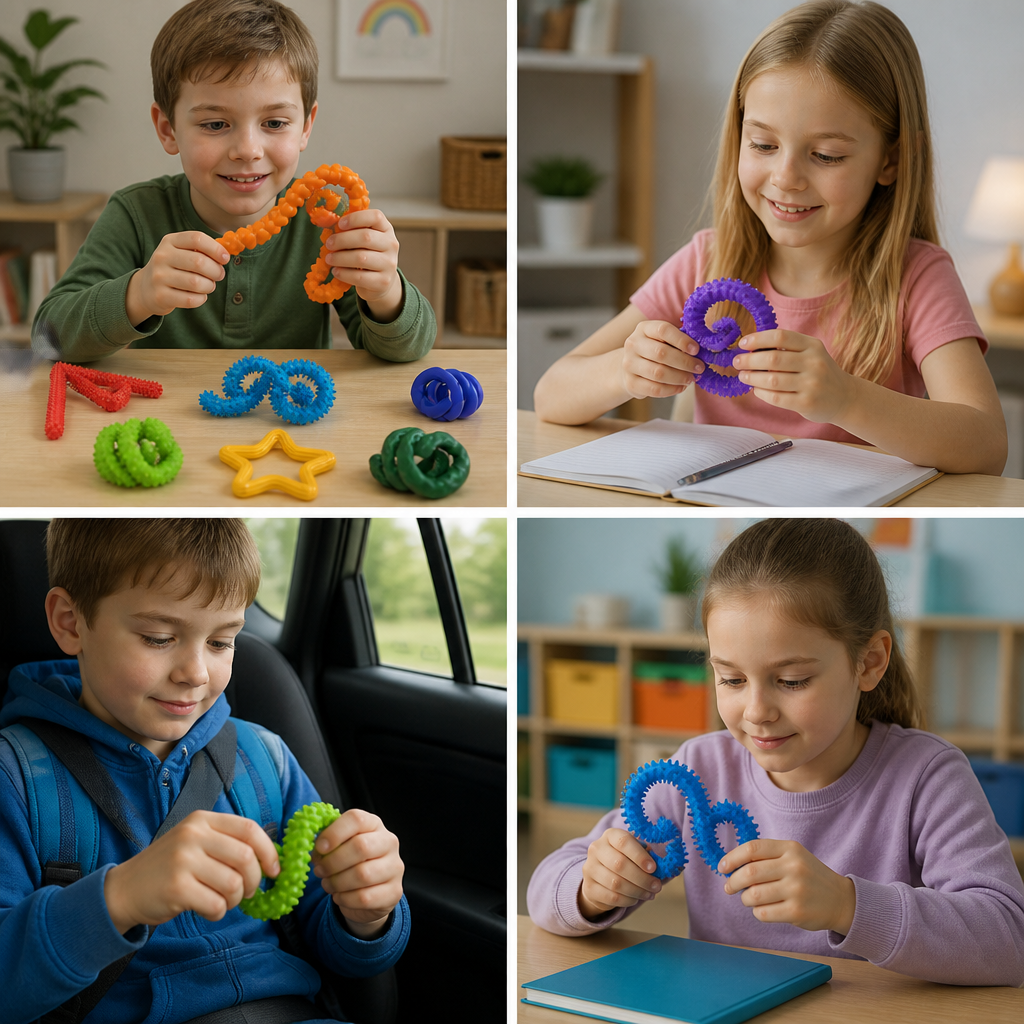 Sensory Fidget Sticks – Soothing Twisty Toys for Stress Relief