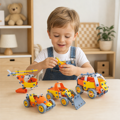 STEM Flexible Screw & Nut Building Blocks Set