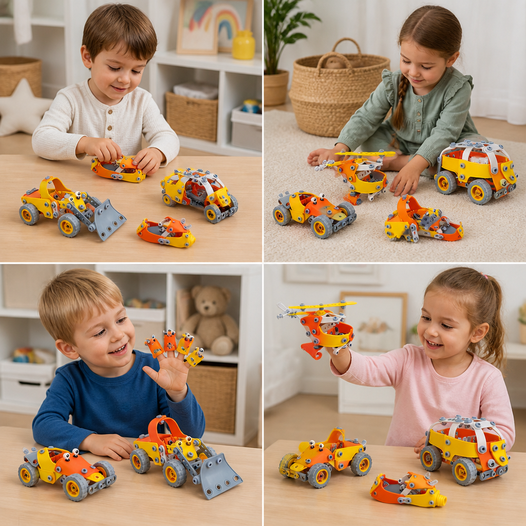 STEM Flexible Screw & Nut Building Blocks Set