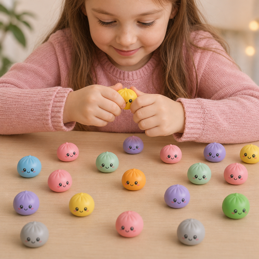 Dumpling Squishy Advent Calendar with Mystery Fidget Surprises