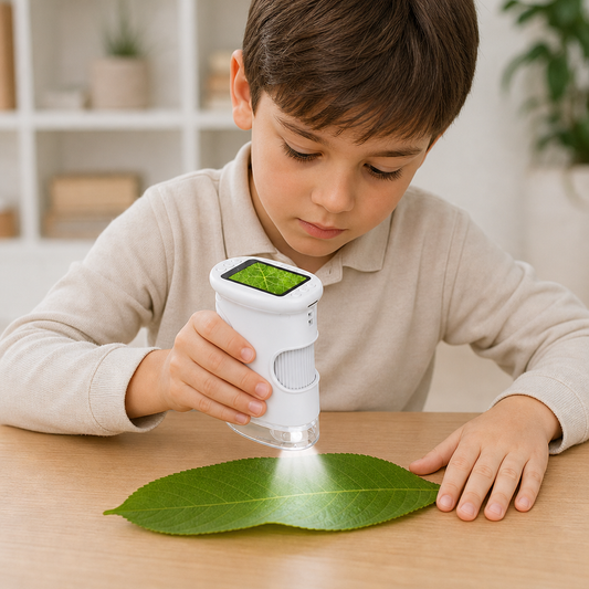 Kids’ 2-in-1 Digital Microscope & Telescope with Photo and Video Camera