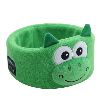 2-in-1 Sleep Headband with Bluetooth Speakers – Soft Wireless Headband for Travel & Sleep