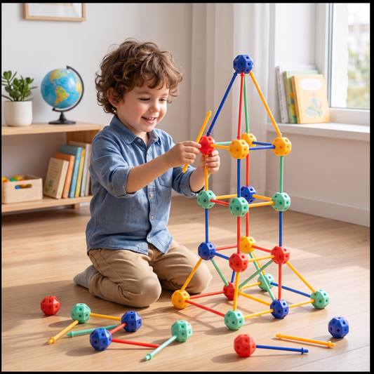 3D STEM Construction Building Set – Creative Learning Toy