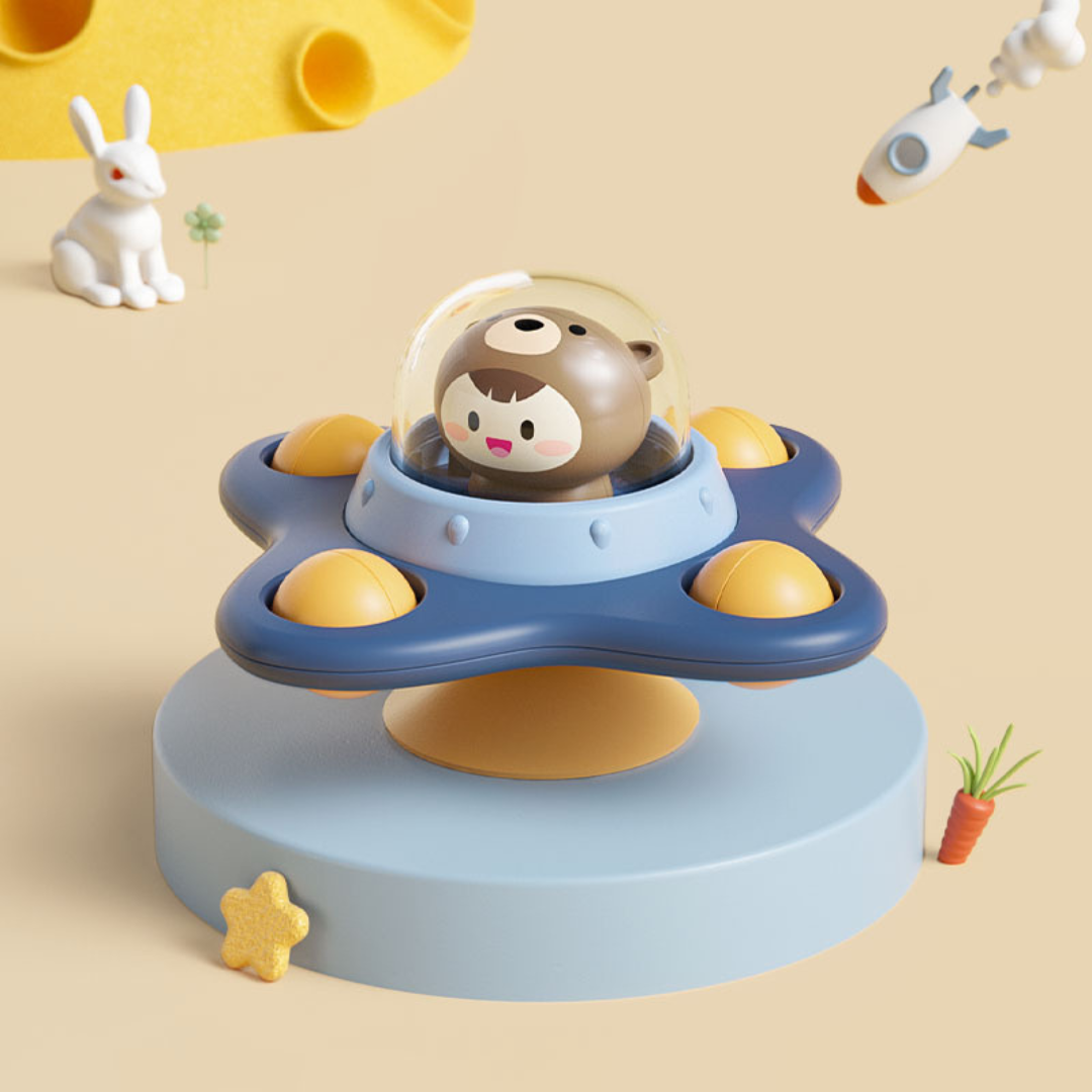 Montessori Suction Cup Spinner – Rotating Educational Toy