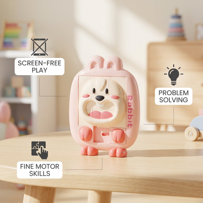 Educational Animal Sliding Puzzle Game