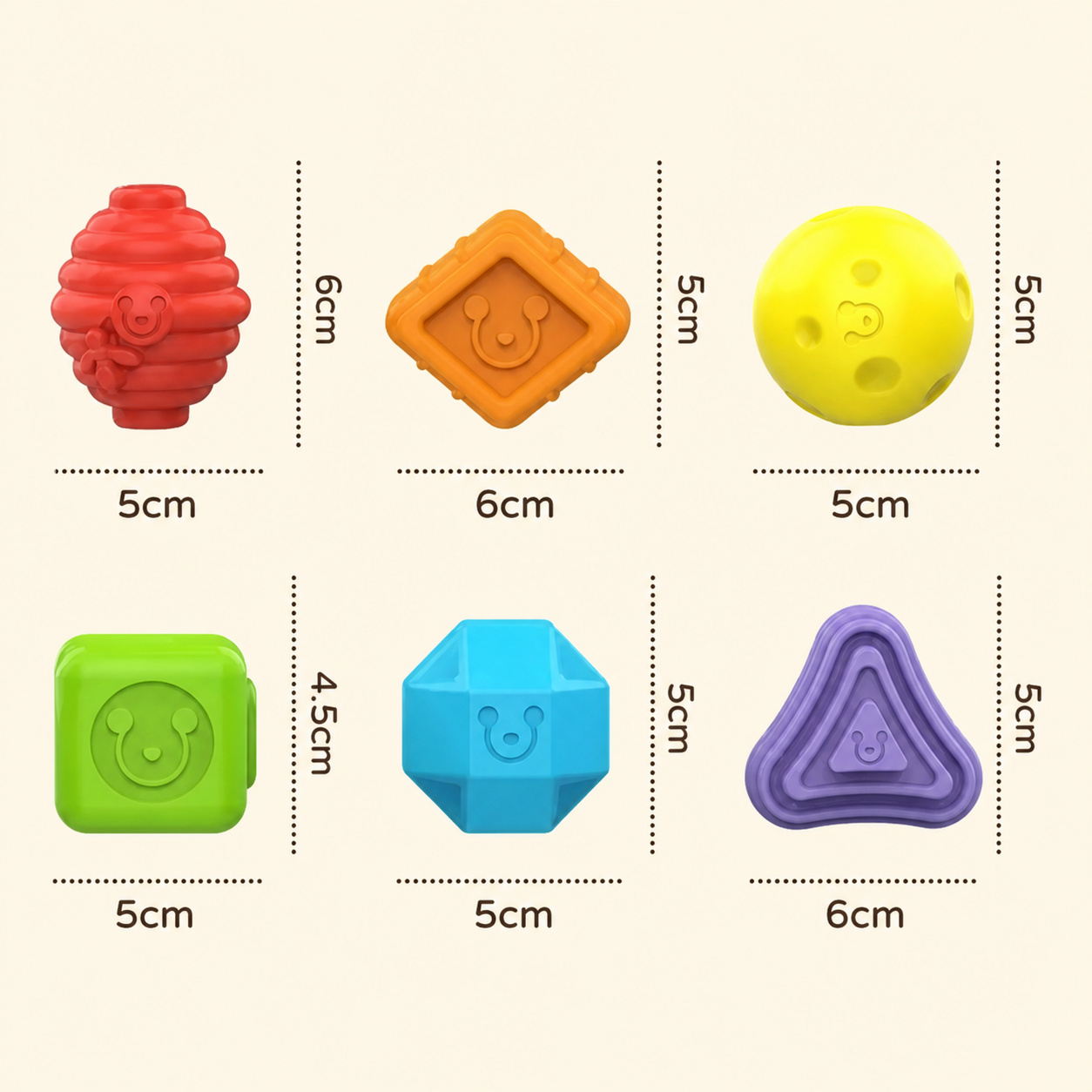 Montessori shapebox – sorting and motor skills game