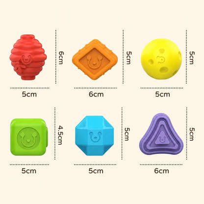 Montessori shapebox – sorting and motor skills game
