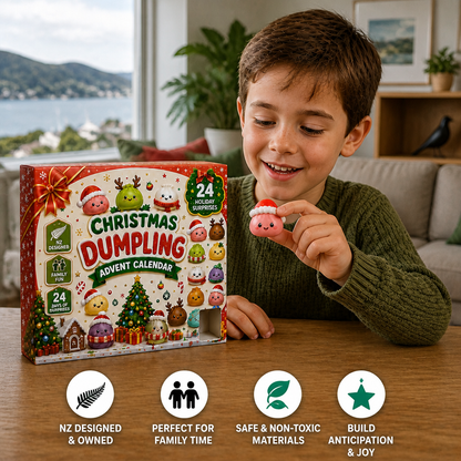 Mini Dumpling Squishy Toy Advent Calendar