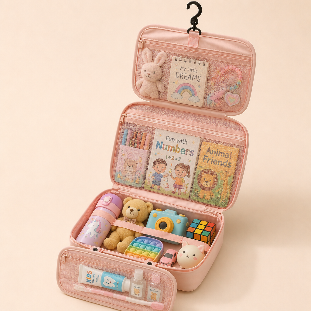 Family Travel Organiser Bag for Toys & Everyday Essentials