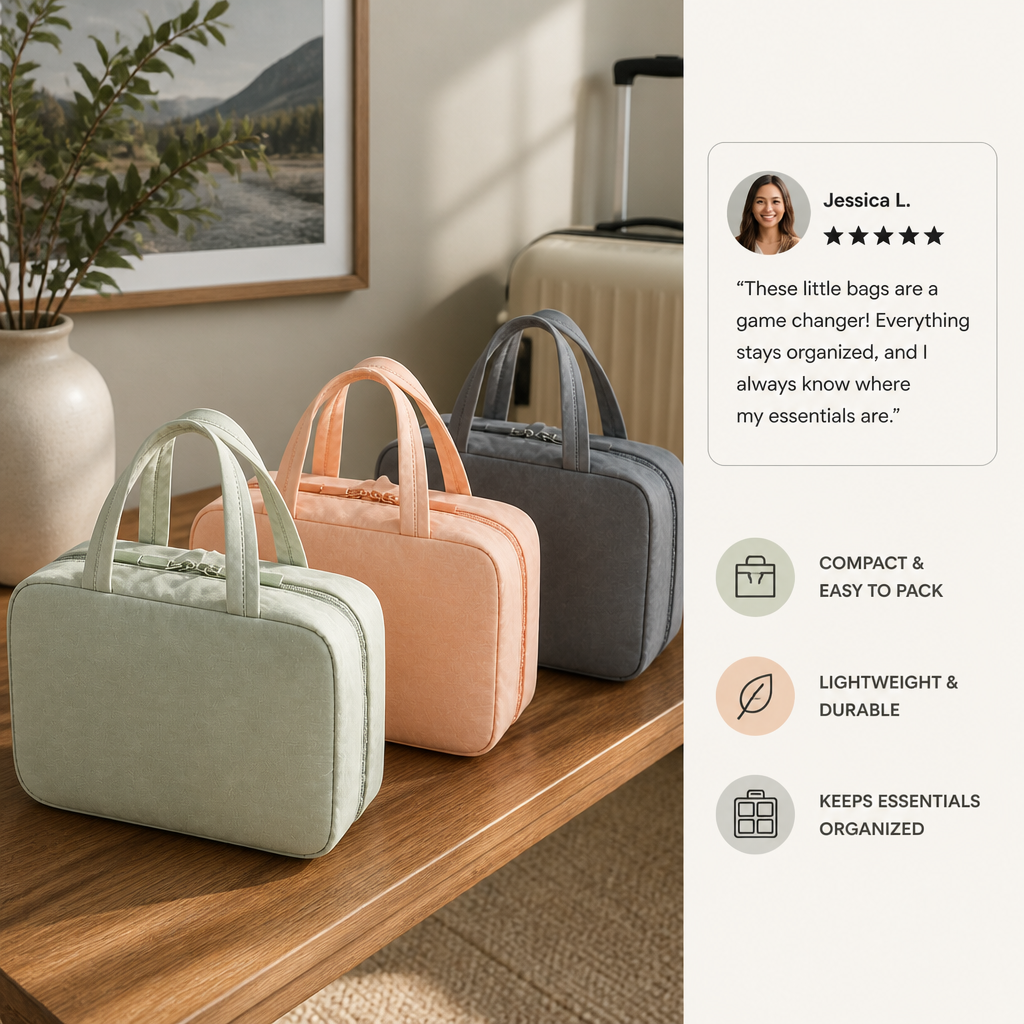 Family Travel Organiser Bag for Toys & Everyday Essentials