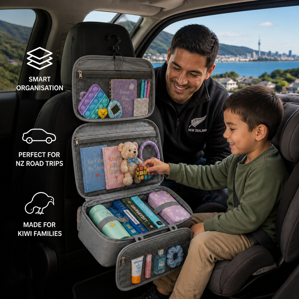 Family Travel Organiser Bag for Toys & Everyday Essentials