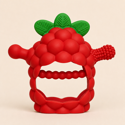 Easy-Grip Multi-Textured Silicone Baby Teether (3+ Months)