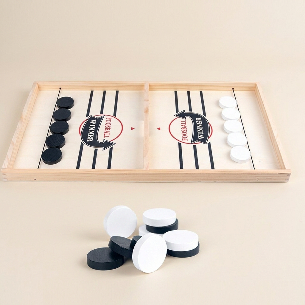 Wooden Sling Shot Chess board game
