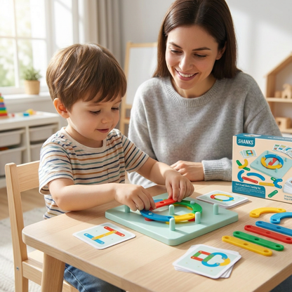 Educational Magnetic Letter & Number Building Set