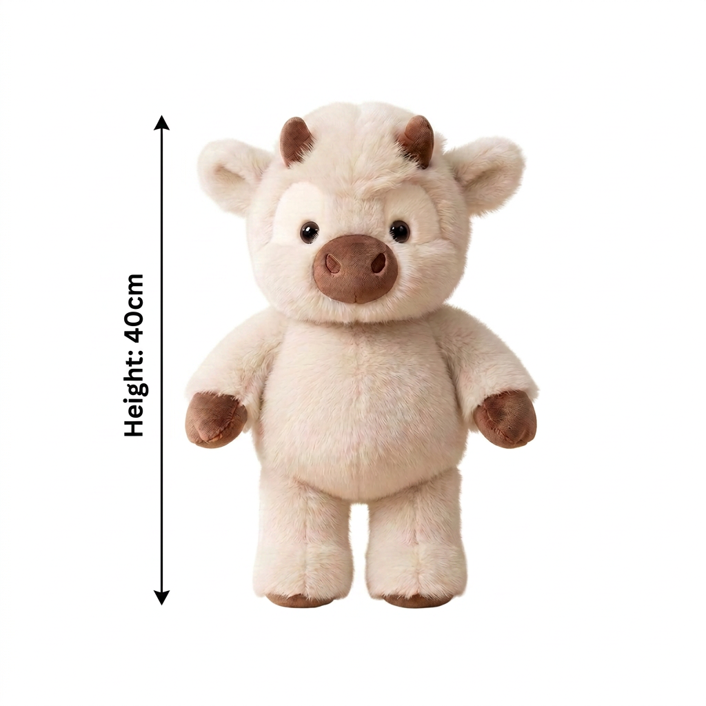 Running Calf Plush Toy – Soft Cartoon Stuffed Animal & Soothing Companion for Kids