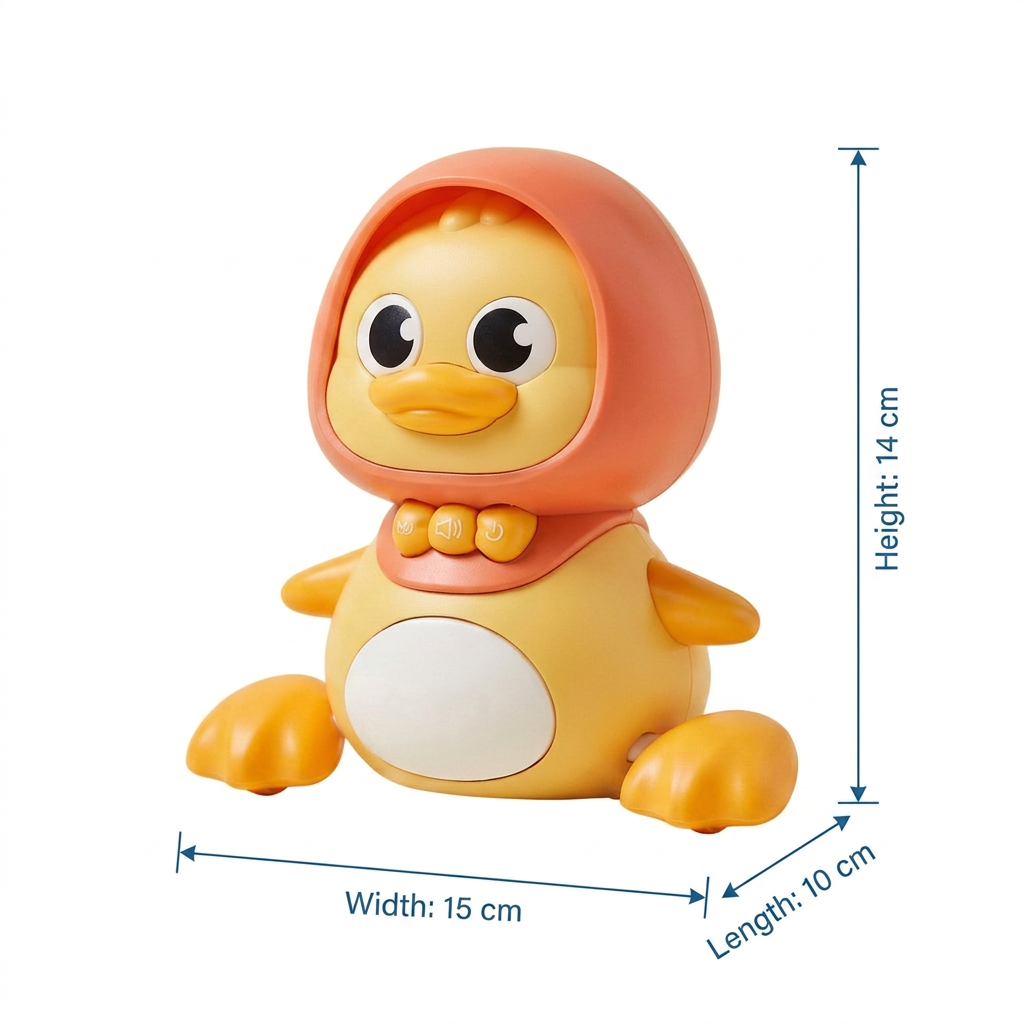 Musical Duck Family Crawling & Learning Toy for Babies