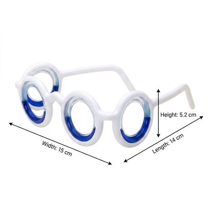 Kids Motion Sickness Glasses – Ultra-Light Relief for Travel Nausea