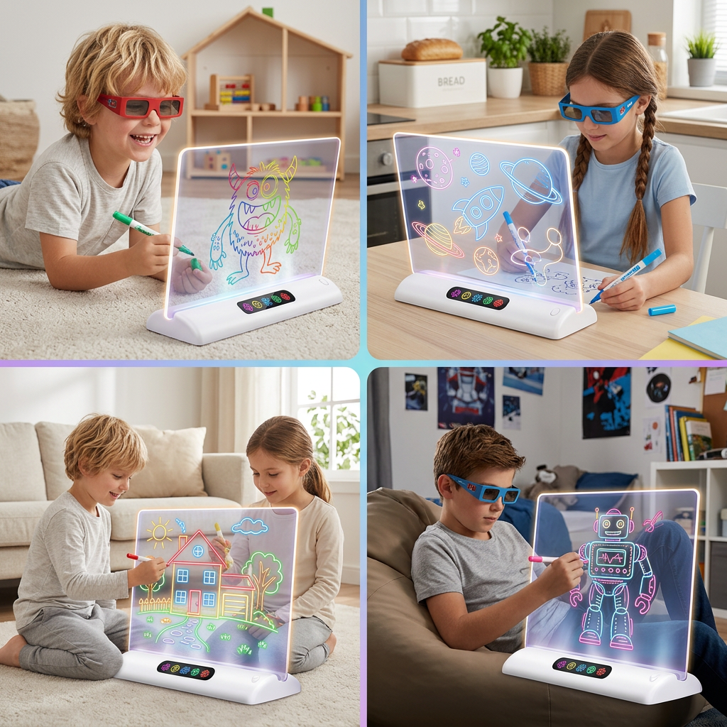 Glow Art Drawing Board