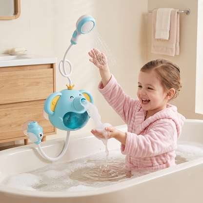 Musical Elephant Bubble Bath Toy with Shower Head