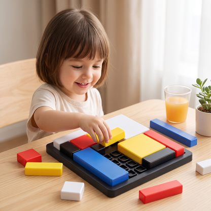 Creative geometric block puzzle game
