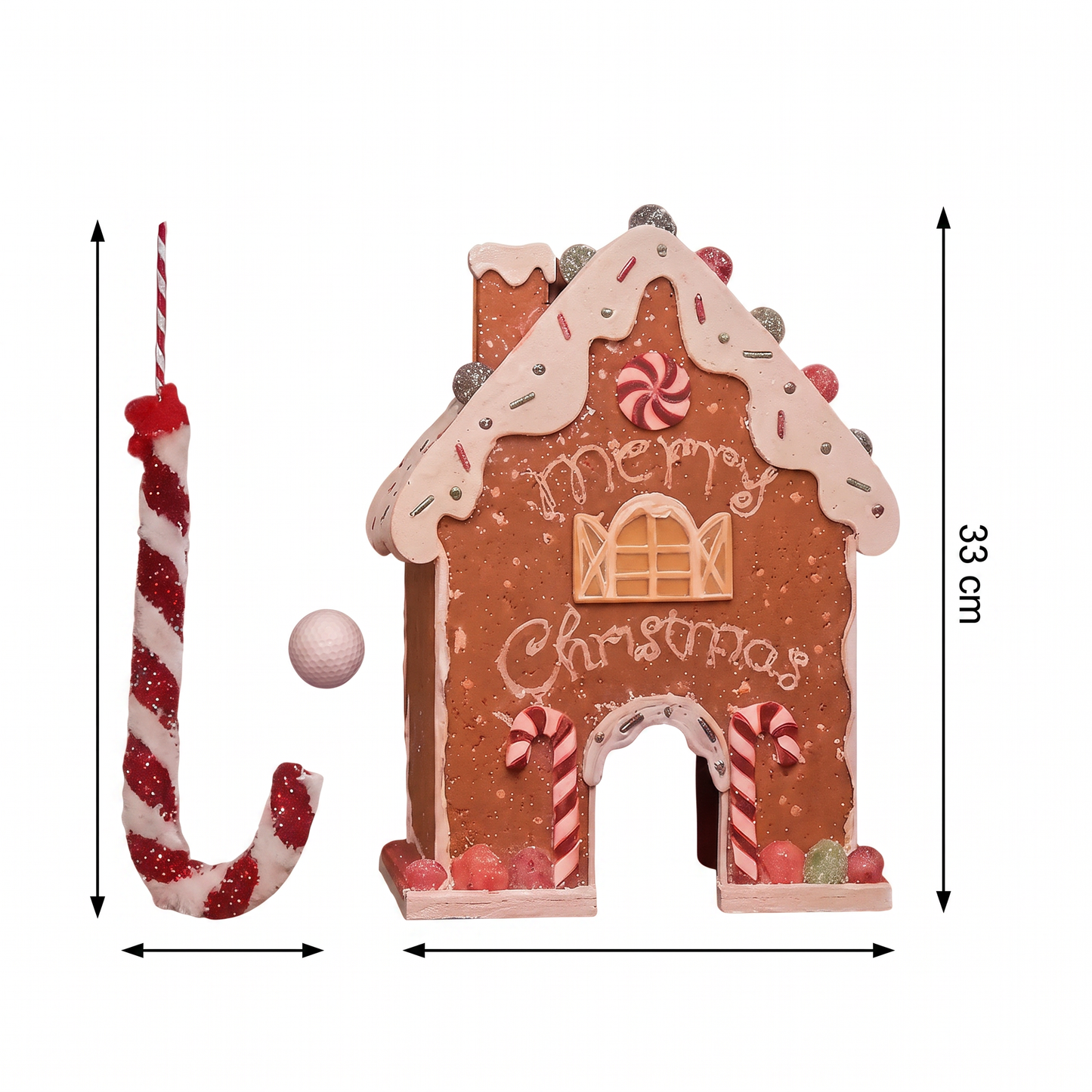Gingerbread Golf Christmas Toy