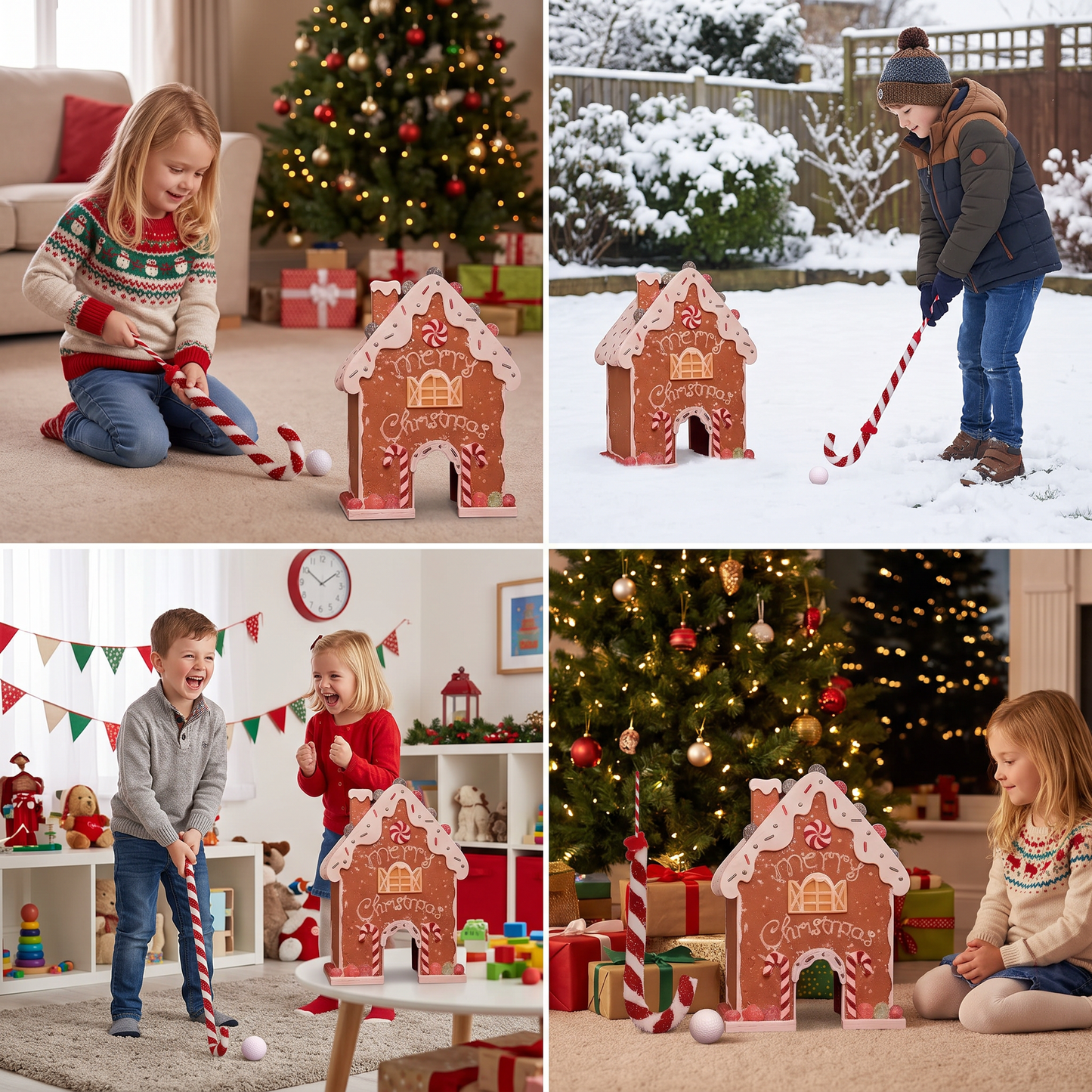 Gingerbread Golf Christmas Toy