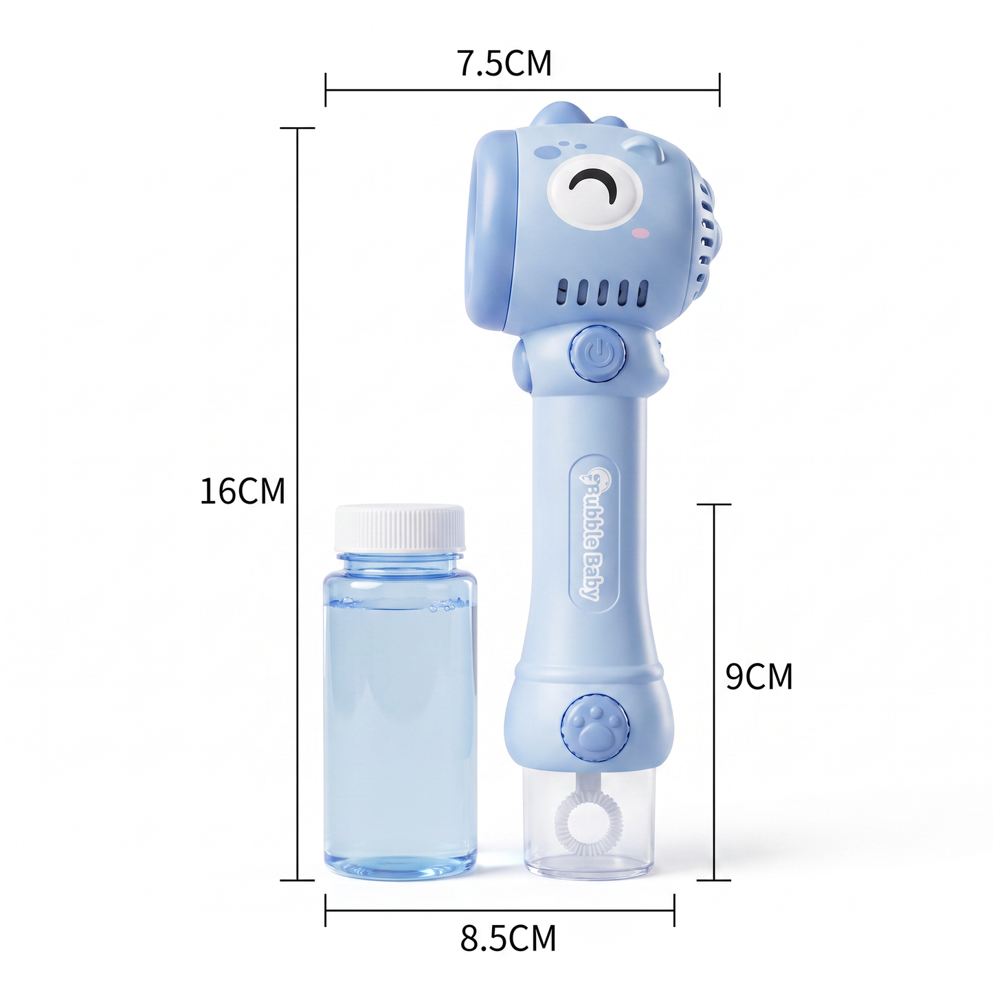Light-Up Bubble Wand for Kids – Automatic Bubble Maker