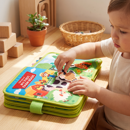 Educational Montessori Farm Story Book