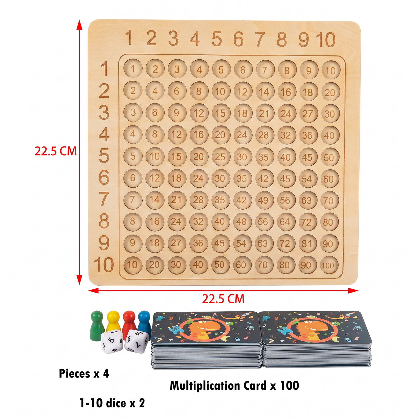 1x1 Math Learning Game - Arithmetic Made Easy!