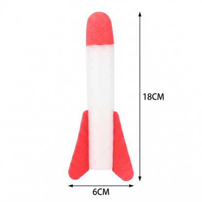 Children's foam rocket launcher