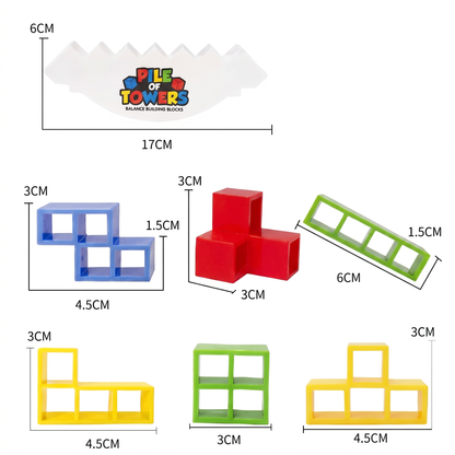 BlockTower - Balance Stacking Board